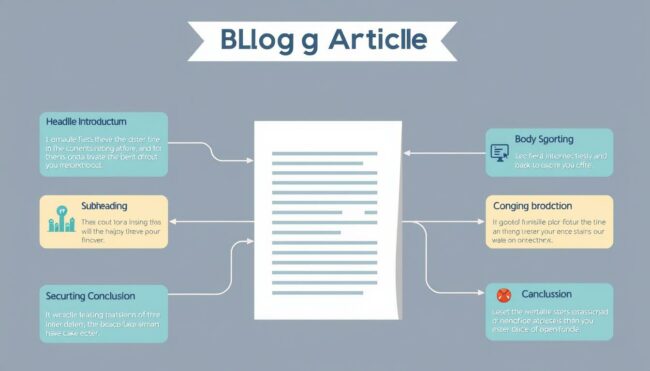 Blogartikel-Struktur Blogartikel Struktur