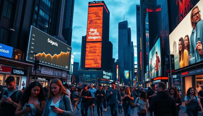 wie bekomme ich Traffic auf meinen Blog